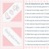 Servetten 'Babyshower' Roze
