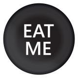 Kartonnen Borden 'Eat Me'