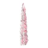 Roze papieren ballonstaartje uitgerekt, geschikt voor ballondecoratie