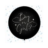 Ballon Boy or Girl Gender Reveal - Blauw - 61cm