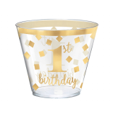 Bekers 1st Birthday Goud