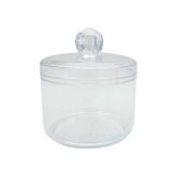 Bonbon Doosje Rond Transparant (12st) 