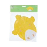 Papieren Borden Pasen - Kuiken - 6 stuks