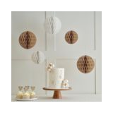 Honeycombs Bruin & Creme Ginger Ray (5st)