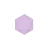 Bordjes Hexagon Klein Paars