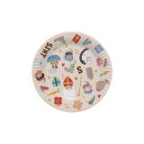 Borden Sint & Pieten 18cm
