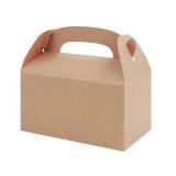 Vouwdoos 'Unicolors' Kraft (6st)