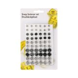 Drukknopen set - 60 stuks