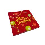 Servetten Merry Christmas Stars - 20 stuks
