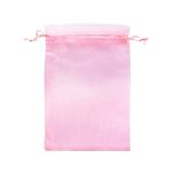 Organzazak L 13x19cm Roze