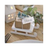 Plaatskaarthouders Witte Slee Ginger Ray (4st) 