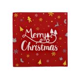 Servetten Merry Christmas Rood - Perfecte Feestsfeer