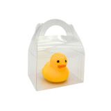 Transparant PVC Vouwdoosje - 8x6cm - Set van 12