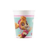 Bekers Paw Patrol Pink - 8 stuks
