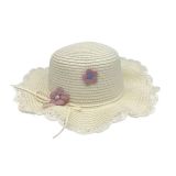 Zomerhoed Golvend Kind Wit