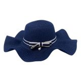 Zomerhoed Golvend Dames Blauw
