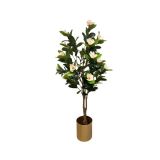 Kunstplant Magnolia Wit