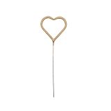 Hart Sparkler Goud (17cm)