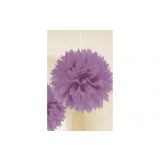 Pompom 48cm Paars