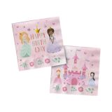 Servetten Pretty Princess - 33x33cm - 20 stuks