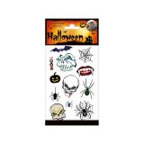 Tattoo Scary - Doodskoppen en Spinnen (12st) 