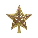 Kerstboompiek Ster Goud