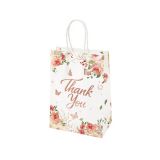 Cadeautasje Thank You Rozen - Roségoud (6st)