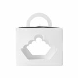 Cupcake Doos Wit (3st)