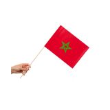 Zwaaivlaggetjes Marokko 20x30cm (10st) 