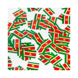 Tafelconfetti Suriname (150st)