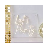 Led Lamp - Let's Party Ginger Ray