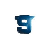 Letterslinger 9 Blauw