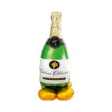 AirLoonz Folieballon Champagnefles (152cm) 