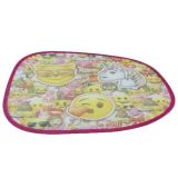 Auto Zonnescherm Emoji Roze 44x38cm (2st) 