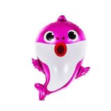 Folieballon Baby Haai Roze 
