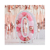 Ballonnen Mozaïek Standaard Cijfer 0 Ginger Ray