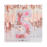 Ballonnen Mozaïek Standaard Cijfer 5 Ginger Ray