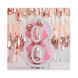 Ballonnen Mozaïek Standaard Cijfer 8 Ginger Ray