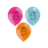 Ballonnen Peppa Pig (6st)