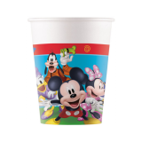 Bekers Mickey Mouse - 200ml - 8 stuks