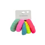 Haarelastiekjes Breed Neon (5st) 