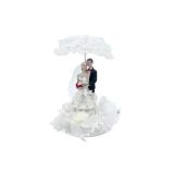 Bruidspaar Metaaldraad Parasol