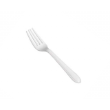 Plastic Budget Vorken Wit (50st)