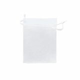 Organzazak S 7x9cm Wit (12st)