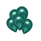Chroom Ballonnen Goud (10 stuks)