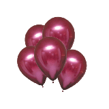Chroom Ballonnen Goud (10 stuks)