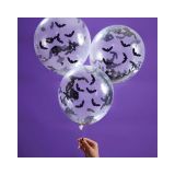 Confetti Ballonnen Vleermuis Ginger Ray (5st)
