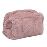 Make-up Tas Fluffy Roze