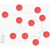 Lichtslinger Cottenball Rood