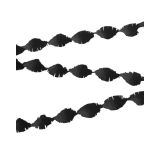 Crepe Guirlande Zwart (24m)